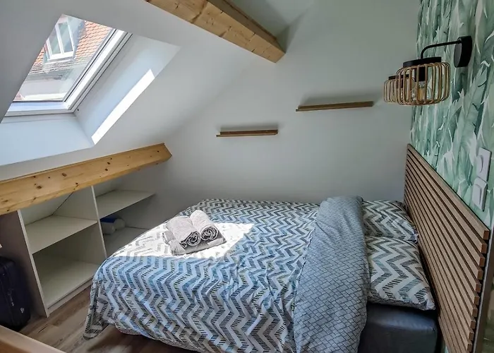 アパート Le Gary Cosy, Climatise, Centre ディジョン